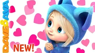 💞 Happy Valentine’s Day | Skidamarink Nursery Rhyme | Kids Songs and Baby Rhymes from Dave and Ava💞
