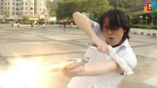 Origami Gun Kata 中二病 Epic School Fight