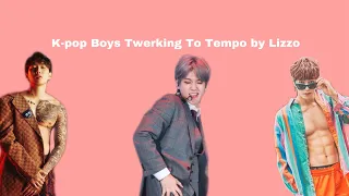 Kpop Boys Twerking to Tempo by Lizzo
