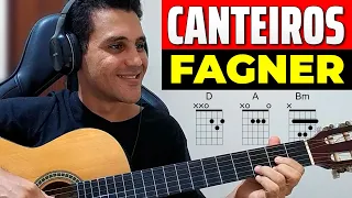 Como Tocar CANTEIROS de Fagner - Acordes e Compassos