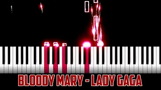 "Bloody Mary - Lady Gaga" Piano Cover.