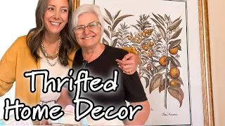 Thrift Store Home Decor Find- Goodwill HAUL - Spring Decorating and Gardening Updates #vlog #house