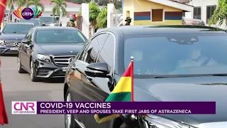 Nana Addo, Bawumia and their spouses take COVID-19 vaccine | Citi Newsroom