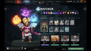 DOTA 2 Angel of Vex invoker set include the persona / Aclarando duda del Invoker niño