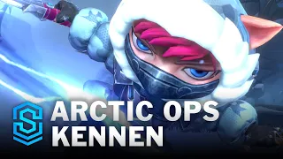 Arctic Ops Kennen Wild Rift Skin Spotlight