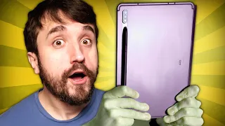 ELE CHEGOU!!! - Galaxy Tab S7