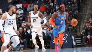 Oklahoma City Thunder vs Memphis Grizzlies Full Game Highlights | December 20 | 2022 NBA Season