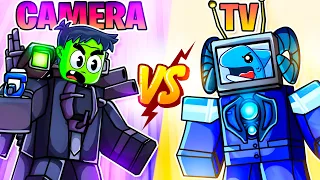 Cameras VS TVs RACE...SUPERIOR Unit in TOILET TOWER DEFENSE?!