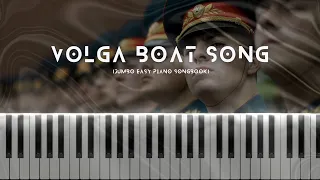 Easy Piano Jumbo Songbook - Volga Boat Song | Easy Beginner Level Piano Tutorial