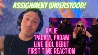 Kylie Padam Padam  Debut Live Performance First Time Reaction