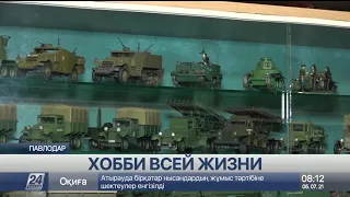 Почти полвека собирает модели военной техники коллекционер из Павлодара