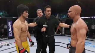 Bruce Lee vs. Floyd Mayweather (EA Sports UFC 3) - CPU vs. CPU