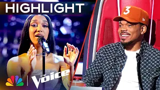 Nadège's GORGEOUS Performance of Coldplay's "Clocks" | The Voice Playoffs | NBC