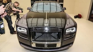 2017 ROLLS ROYCE Ghost Elegance Black Badge Interior And Engine Specs - Full Review | AutoHighlights