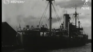 German merchant ships the Dusselforf and Arauca are captured by Britain (1940)