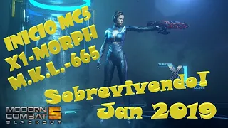 Modern Combat 5 (MC5) X1-MORPH M.K.L. - 665 (Sobrevivendo no Desespero! )