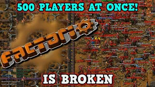 FACTORIO IS A PERFECTLY BALANCED GAME WITH NO EXPLOITS - 500 Players Is Broken Strategy