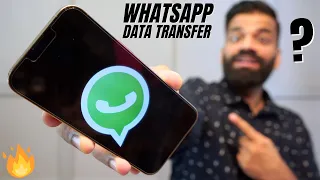 Transfer All Whatsapp Data From Android to iPhone - Move To iOS Update🔥🔥🔥