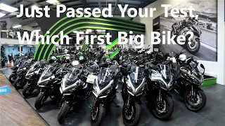 Just Passed Your Motorcycle Test? Which First Big Bike?