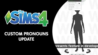 The Sims 4: Maxis Update on Custom Pronouns Feature