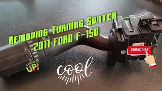 How to: Remove the Turn Signal Switch 2011 FORD F-150