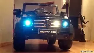 Детский электромобиль G 55 R-2 AMG Mercedes - fiksiki.com.ua