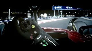 Bahrain 2023 - Alfa Romeo C43 onboard cam - V. Bottas - Assetto Corsa [ReShade]