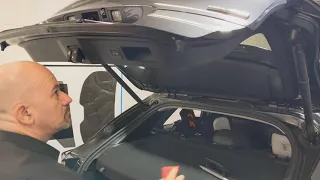 2021 Mazda CX30 rear hatch trim removal