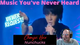 MYNH: American Listens to Chenyu Hua - "Nunchucks" for the First Time! This is Crazy Good!