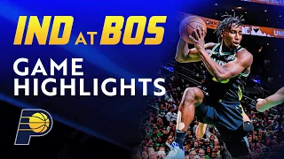 Indiana Pacers Highlights at Boston Celtics | January 30, 2024