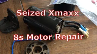 Traxxas 8s Xmaxx Stock Motor Repair