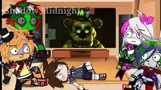 Fnaf security breach react to Every Freddy in nutshell