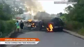 Reintegração de posse em Igarassu teve confusão