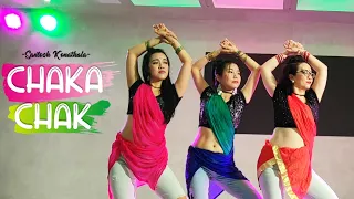 Chaka Chak Dance for Beginners | A R Rahman, Akshay Kumar, Dhanush, Shreya | Santosh Choreography