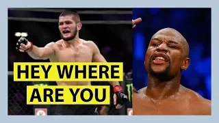 Finally Khabib calls out Floyd Mayweather