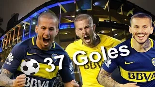 Los 37 goles de Benedetto en Boca (Antes de su lesión)