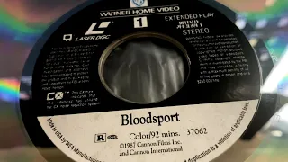 BLOODSPORT - (LASERDISC) FROM 1987) - #LASERDISC #BLOODSPORTLASERDISC