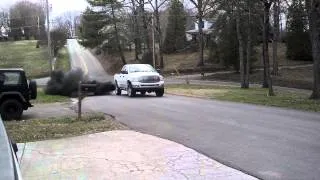 Twin Turbo Cummins Burnout