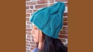 Cappellino ai ferri per i principianti. Idea regalo 🎁