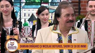 Damian Drăghici și Nicolae Botgros, show cu 30 de inimi