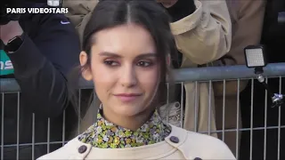 VIDEO Nina DOBREV attends Paris Fashion Week 5 march 2019 show Louis Vuitton