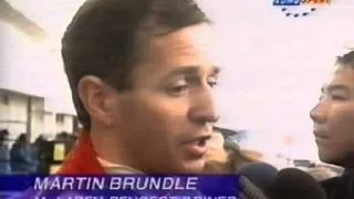 Martin Brundle 1994 Japanese Grand Prix at Suzuka 2