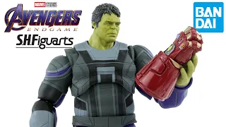 SH Figuarts Hulk Avengers Endgame Bandai action figure review