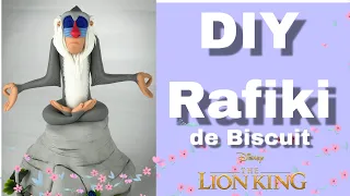 DIY - Rafiki | O Rei Leão | Modelando em Biscuit