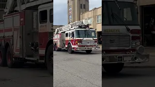 Buffalo Fire Truck 5 heading home