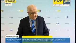 Statements der Bundestagsfraktionen am 23.04.2013: FDP