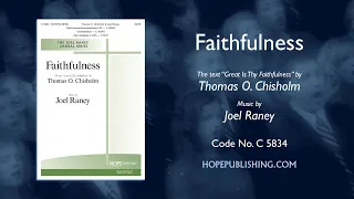 Faithfulness - Joel Raney