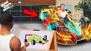 Franklin Find The Fastest Super Car With The Help Of Using Magical Painting In Gta 5