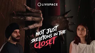 Not Just Skeletons In The Closet ft. Virat Kohli and Anushka Sharma | #LivspaceYourSpace