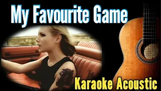 My Favourite Game - The Cardigans (Karaoke Acoustic Guitar KAG)#karaoke #acoustickaraoke #lyrics